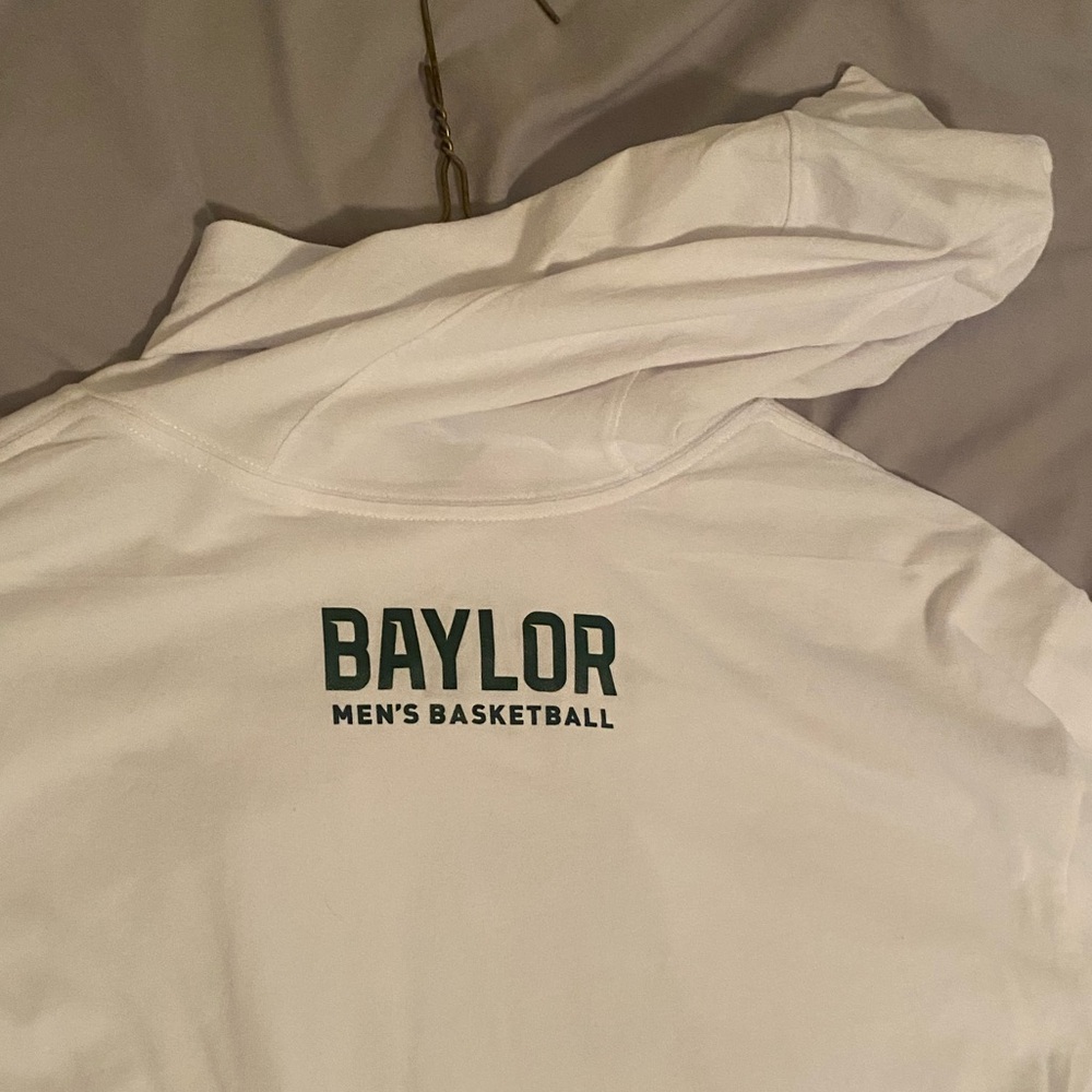 Baylor University Men’s Nike White Long Sleeve T-shirt - Picture 4 of 6